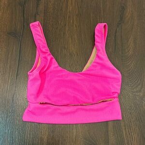 YL ribbed dance top